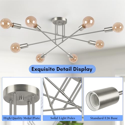 Modern Sputnik Chandelier 8