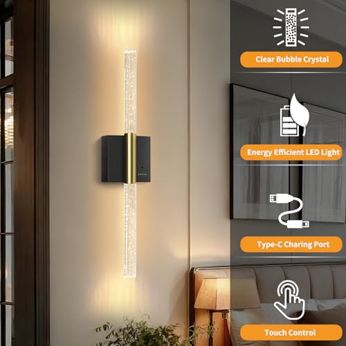 Battery Operated Sconces Set of 2 (2 Count)