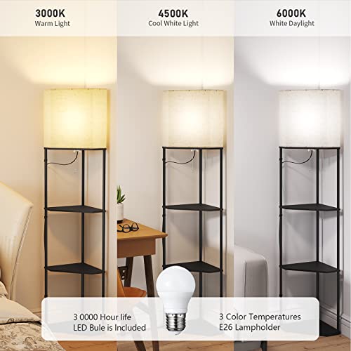 Sector Corner Shelf Lamp 3 Color Temperatures LED Bulb