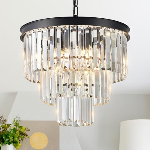 16" Modern Crystal Chandeliers (6 Count)
