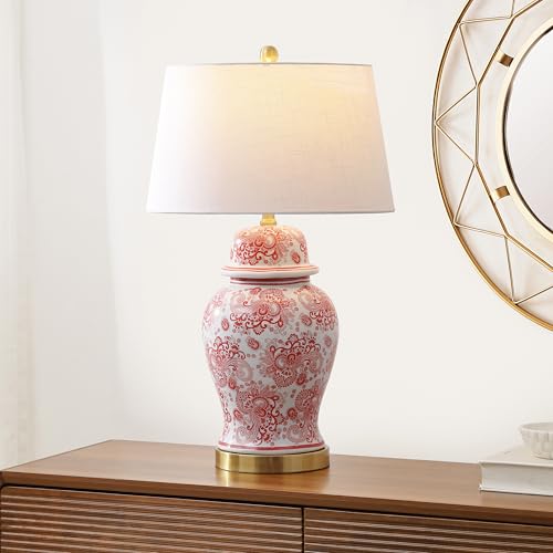 Ellis Chinoiserie Ginger Jar Table Lamp 29.5"