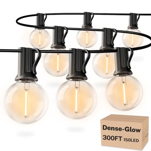 300 FT Outdoor String Lights (300 Foot)