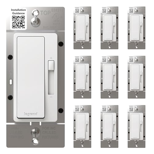 Radiant 150W LED Dimmer Light Switch 3 (10 Count)