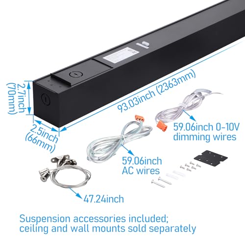 2 Pack 8FT Linkable LED Linear Light (2 Count)