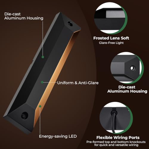 8 Inch Low Voltage LED Step Lights (8 Count)