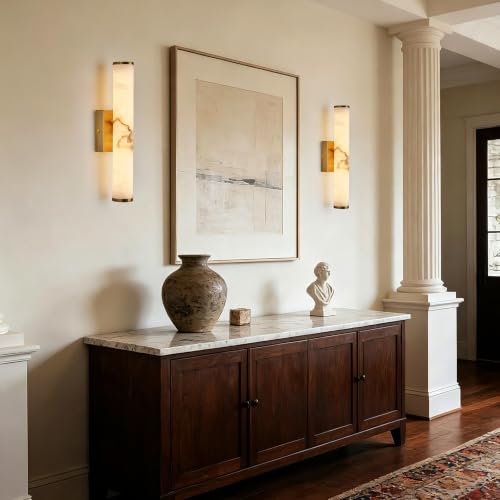Alabaster Wall Sconce
