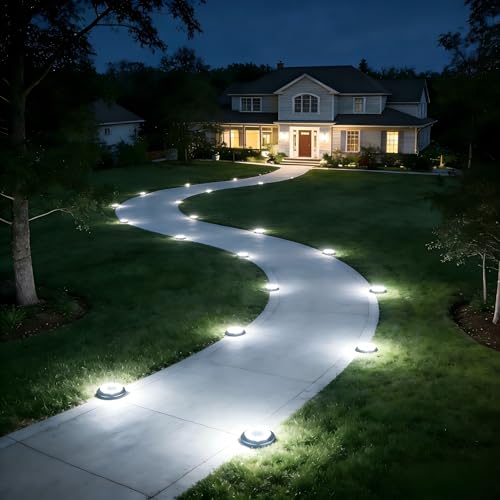 Solar Lights Outdoor Waterproof (8 Count)
