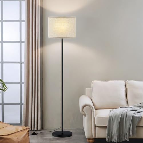 60'' Modern Floor Lamp with Shade