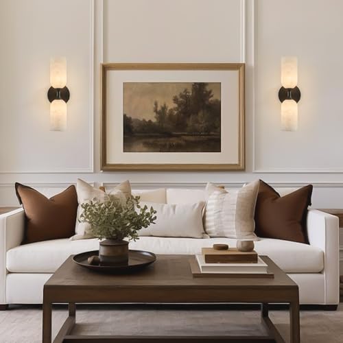 14" Alabaster Wall Sconce