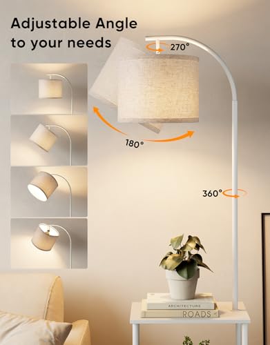 Floor Lamp with Table