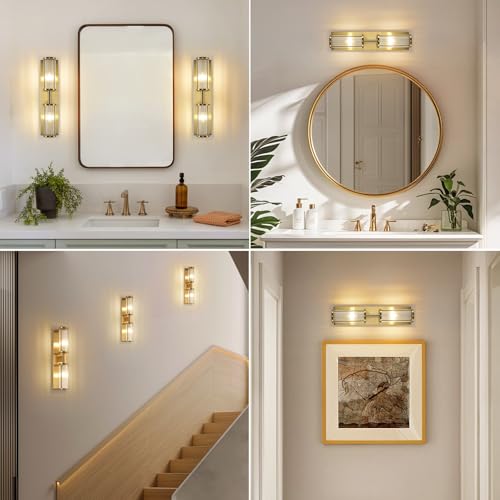 Brushed Brass Wall Sconces
