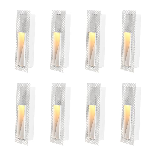 8 Pack 2W LED Recessed Step Lights (8 Count)