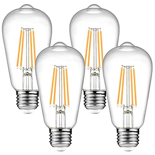 Dimmable Vintage LED Edison Bulbs (4 Count)
