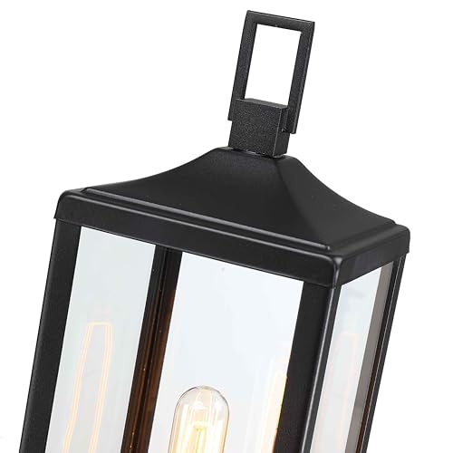 21.3 Inch Outdoor Lamp Post Light Fixture Dusk to Dawn