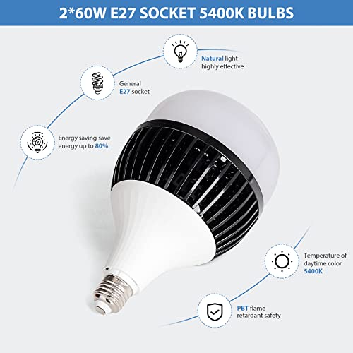 Softbox Photography Lighting Kit
