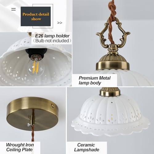 Ceramic Pendant Light 1