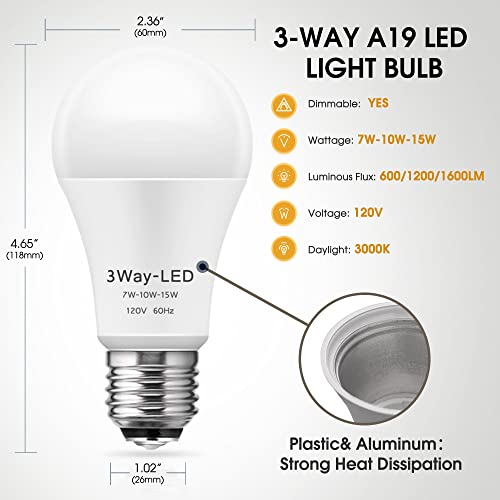 LED Light Bulbs (4 Count)