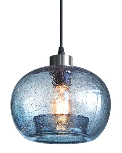 Blue Pendant Light