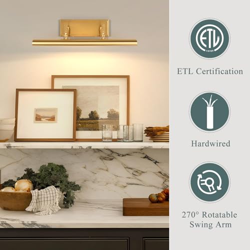 24 Inch Picture Light for Wall