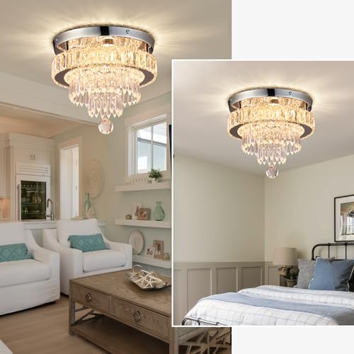 11.8" Crystal Ceiling Light