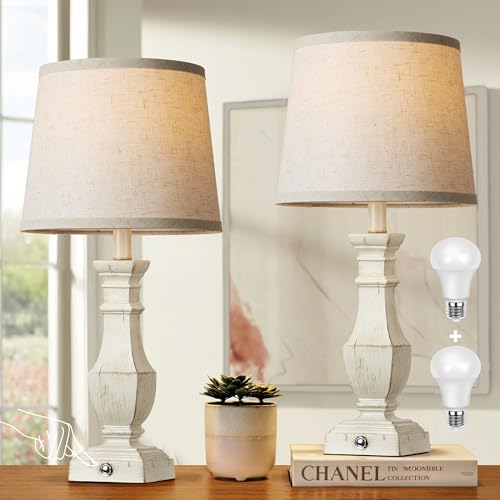Dimmable Table Lamps Set of 2 (2 Count)