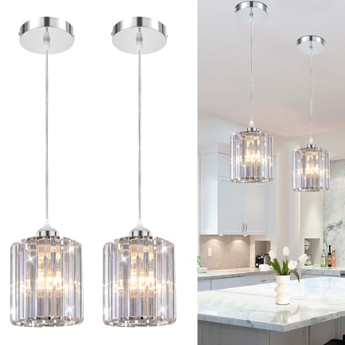 Crystal Pendant Lights (2 Count)