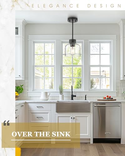 2 Pack 7" Pendant Lights Kitchen Island (2 Count)
