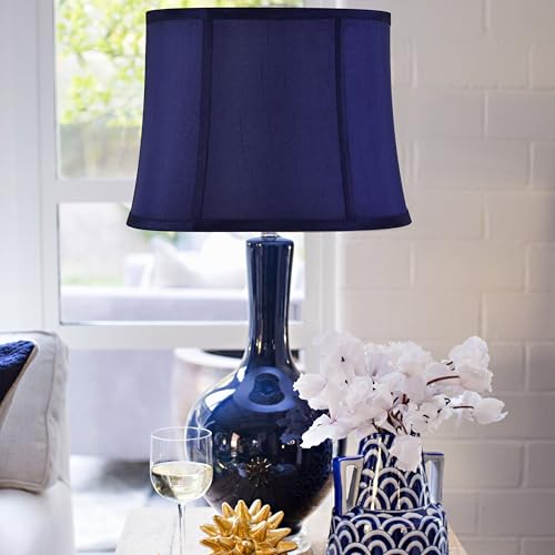 Medium Blue Lamp Shade Set of 1