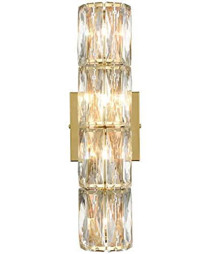 Gold Wall Sconce Modern Crystal Sconces Wall Lighting