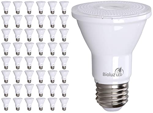 PAR20 Bulbs 5000K Daylight 90 CRI 5.5W = 75W Replacement Dimmable LED Light Bulbs (48 Count)