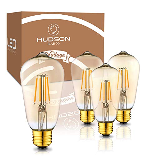 Hudson Vintage LED Edison 4W Bulbs (4 Count)