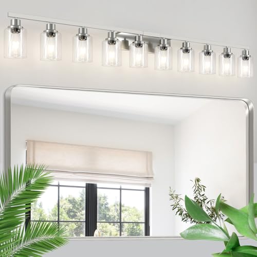 Brushed Nickel Bathroom Vanity Light 10