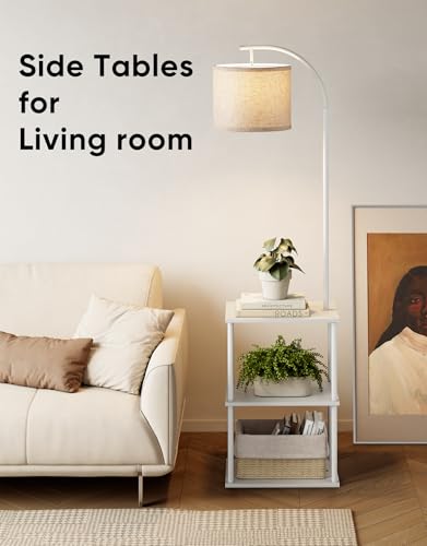 Floor Lamp with Table