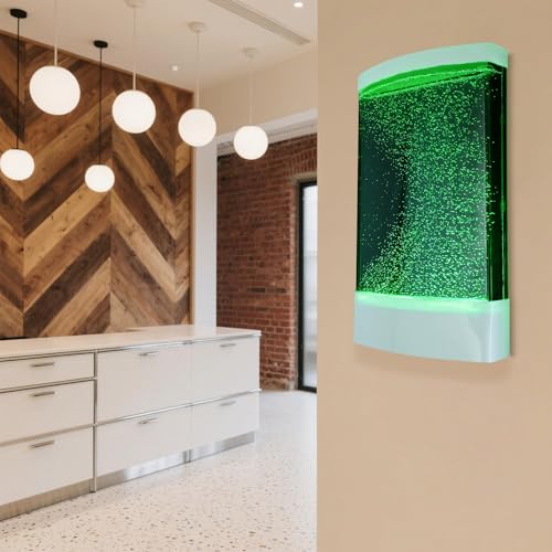 Sensory LED Colorful Bubble Curved Wall