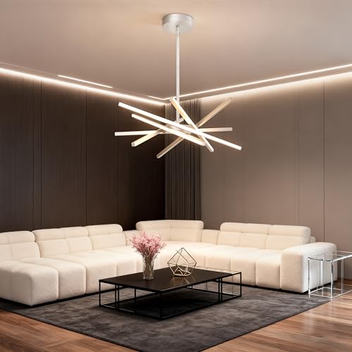 Modern Silver LED 6