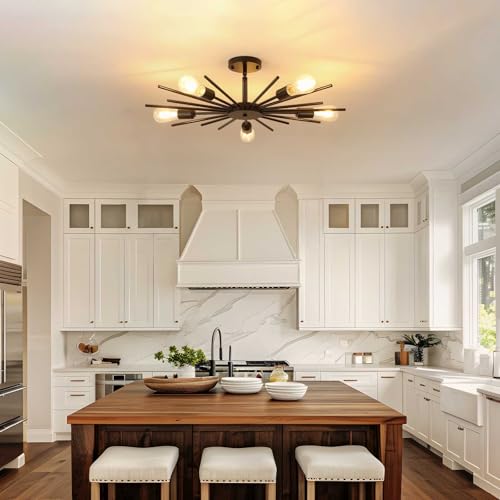 Sputnik Ceiling Light Fixture