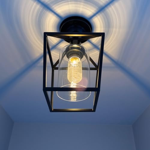 6 Pack Edison Light Bulbs 40 Watt Dimmable T45 Vintage Warm Bulbs (6 Count)