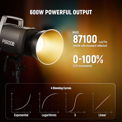 600W LED Studio Video Light 2.4G