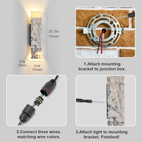 18W LED Up and Down Wall Sconce