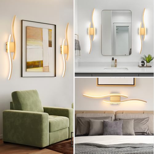 Modern LED Wall Sconce Set of Two (2 Count)