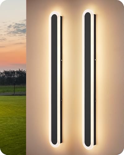 Upgraded 47.2" Modern Outdoor Wall Light (94 Count)