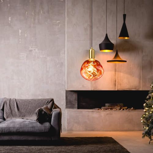 Oversized Giant LED Light Bulb with 3.9ft Pendant Light Kit