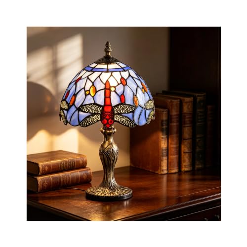 8'' Stained Glass Table Lamp