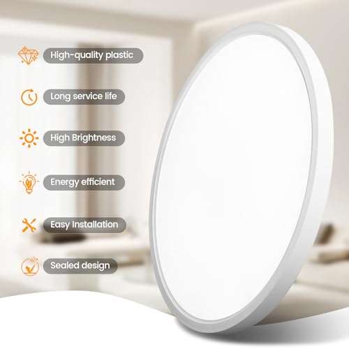 Flush Mount Ceiling Light (4 Count)
