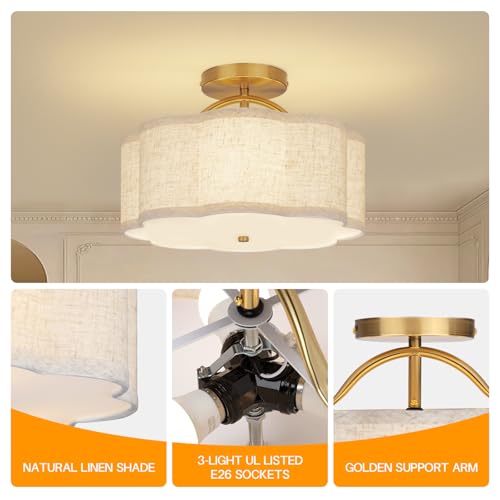 Semi Flush Mount Ceiling Light