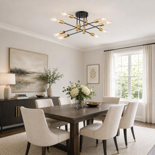 Modern Sputnik Chandelier