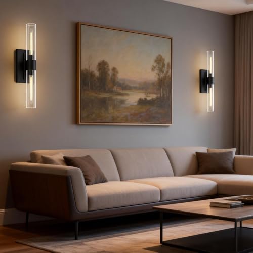 Black Wall Sconces (2 Count)