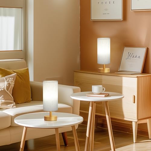 Table Lamps Set of 2 （Cream Shade (2 Count)