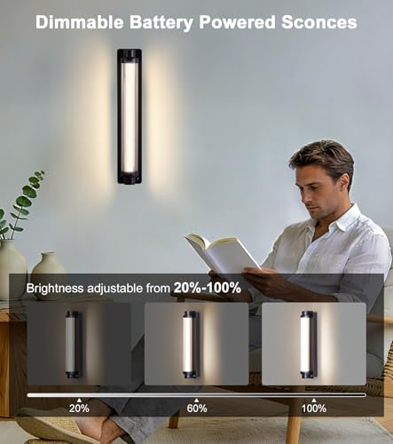 Set of 2 Modern Black Wall Sconces (2 Count)