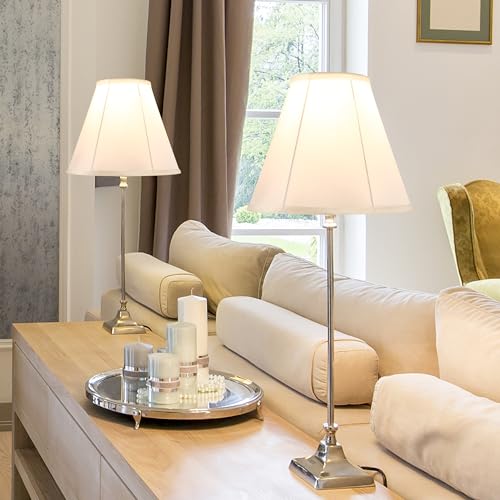 White Bell Lamp Shade
